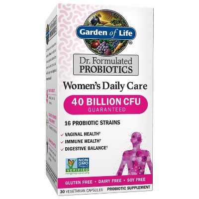 Garden Of Life Women S Probiotics Daily Care Capsules 30ct Target