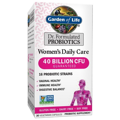 Garden Of Life Women S Probiotics Daily Care Capsules 30ct Target