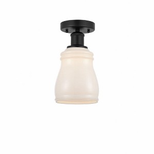 Ellery - 1 Light Semi-Flush Mount In Nautiical Style-9.75 Inches Tall and 4.75 Inches Wide - 1 of 1