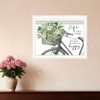 HomeRoots DO THAT WHICH MAKES YOU HAPPY White Framed Print Wall Art - 2 of 4