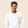 Dalix Lightning (Glow in the Dark) Embroidered Crewneck Fleece Sweatshirt Pullover Mens - 3 of 4