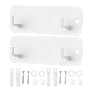 Unique Bargains Coat Hooks Wall Mount with Coat Hooks for Entryway Bathrooms - 1 of 4
