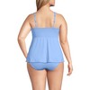 Lands' End Women's Adjustable Scoop Neck Flutter Tankini Top - 2 of 3