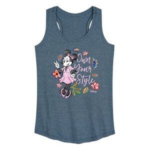 Women's - Disney - Own Your Style Graphic Racerback Tank - 1 of 4
