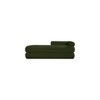 Meridian Furniture,Kennedy Faux Shearling Teddy Fabric Bench - 3 of 4