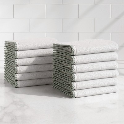 Boho Border Cotton Quick-Dry Towel Set - Great Bay Home