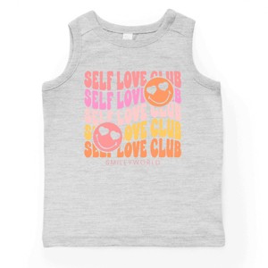 The Juniper Shop SmileyWorld Self Love Club Wave Youth Tank Top - 1 of 4