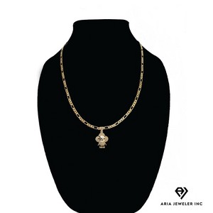 Aria Jeweler Inc Chain with Designer Panda Bear Pendant - 1 of 1