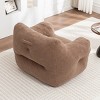 Bean Bag Chair Modern with Armrest Support for Living Room or Bedroom 35in Wide-3irtyhousy - 3 of 4