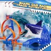 VATOS Shark Toy Car Race Track Set Jumping Racing Game Tracks Gift for Kids Boys Girls Ages 3-12 - 2 of 4