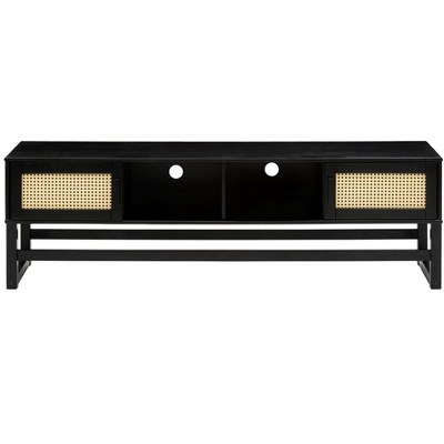 Ren Home Talo Scandinavian TV Stand with Closed Storage