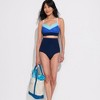 Lands' End Women's Slender Separates Ultra High Waisted Bikini Swim Bottoms - 4 of 4