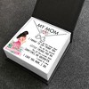 Mom Greeting Card Sterling Silver Necklace Gift for Mother Ginger Lyne Collection - 2 of 4