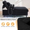MOONMISS Corduroy Oversized Recliner Sofa with Deep Seat, 3 Pillows, Suitable for Living Room and Bedroom - 2 of 4