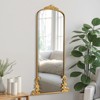 SpassWay 68"H 29"W Metal Accent Mirror Vintage Wall Mirror Ornate Full Length Mirror - 2 of 4