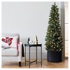 7.5' Pre-Lit Slim Virginia Pine Artificial Christmas Tree Clear Lights - Wondershop™ - image 4 of 4