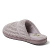 Dearfoams Women's Serena Marled Chenille Scuff House Slipper - 4 of 4