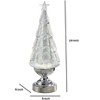 2-Piece 14-inch Lighted Glitter Tree Lantern Table Top Holiday Decor - 4 of 4