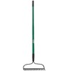 3-Piece Garden Tool Set with Bow Rake, Hoe, and Cultivator for Flower Beds and Soil Preparation - Union Tools - 2 of 4