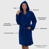 Alpine Swiss Stacy Women Hooded Bathrobe Cotton Terry Cloth Robe for Women Super Absorbent Quick Drying Luxury Hotel Spa Robe - 2 of 4