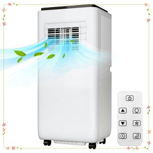 10000 BTU Portable Air Conditioner, White AC with Remote Control up to 450 Sq. Ft - 1 of 4