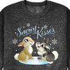 Men's - Disney - Christmas - Snowy Bunny Kisses Graphic Fleece Sweatshirt - 2 of 4