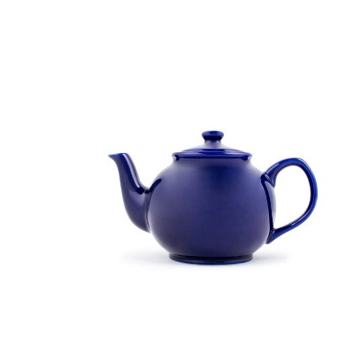 Fox Run | Blue Earthenware Teapot, 37-Ounce