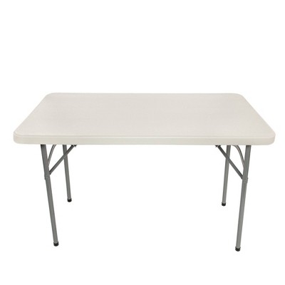 Baldwin 48'' Grey Plastic and Steel Folding Table