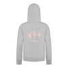 Everyday Kids Ballerina Girls Zip Up Hoodie – Pink Dancer Silhouette Ballet Sweatshirt - 4 of 4