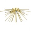 Livex Lighting Tribeca 4 - Light Flush Mount in  Soft Gold/Polished Brass - 4 of 4