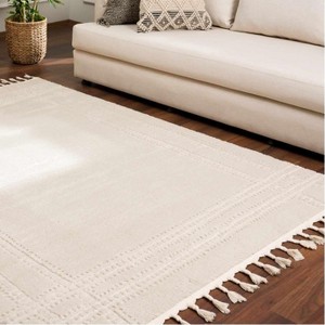 Hauteloom Ryuu Black & White Area Rug - 1 of 4
