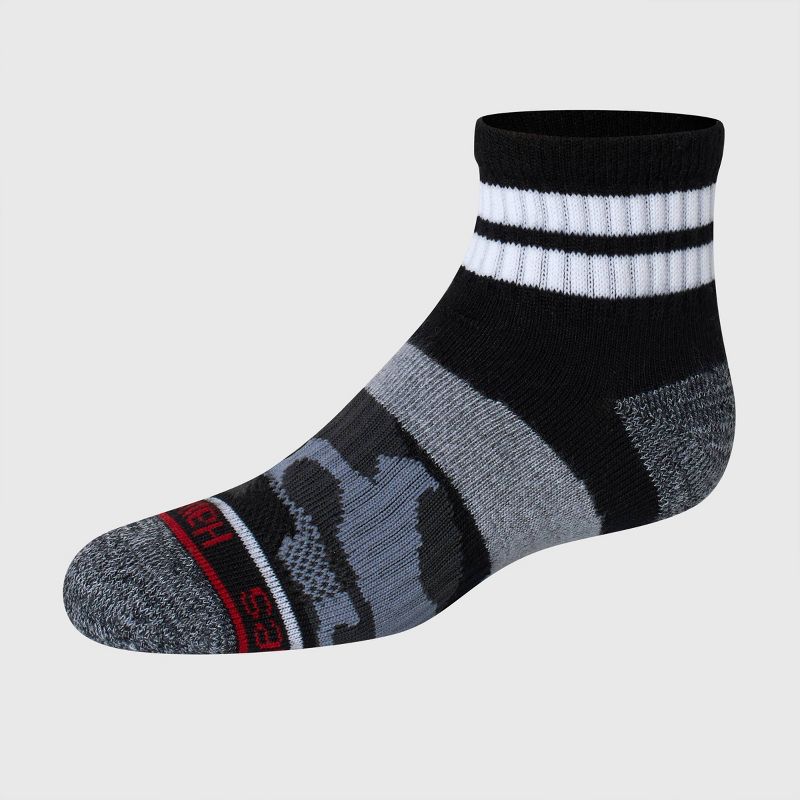 Hanes Boys&#39; Originals 6pk Ankle Socks, 2 of 4