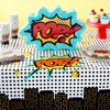 Blue Panda 3-Pack Hero Comic Book Disposable Plastic Tablecloth Table Covers Birthday Party Supplies 54x108" - image 2 of 4