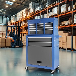 NicBex Detachable 8-Drawer Rolling Tool Chest Large Tool Cart with Wheels and Storage Cabinet for Warehouse - 1 of 4