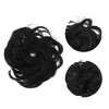 Unique Bargains Women's Nature Long Hair Wig Hair Clip 5.51inch Black 1 Pc - 4 of 4