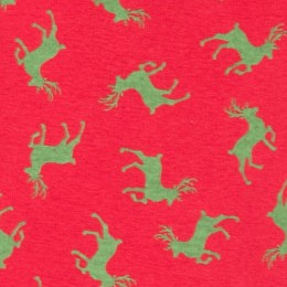reindeer red & green