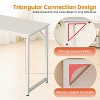 FDW Computer Desk 32/39/47/55 inch Length Study Writing Table Adjustable feet for Home Office - 3 of 4