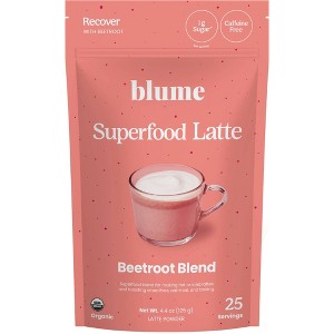 Blume Superfood Latte Powder Beetroot Blend - 4.4oz - 1 of 4