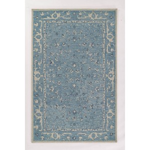 Momeni Leiden Ikat Beyfort Handtufted Rug Blue - 1 of 4