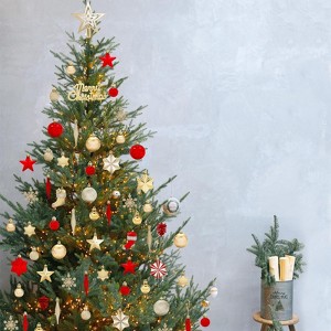 70 Pcs Shatterproof Christmas Ornaments, Christmas Tree Ball Decorations Set, Plastic Hanging Balls for Xmas Holiday Party Wedding Decor - 1 of 4