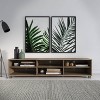 Hollywood TV Stand for TVs up to 85" Wood Grain - CorLiving - 3 of 4