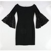 bar III Womens Lace-Sleeve Sheath Dress - 2 of 2
