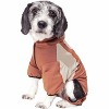Pet Life (R) Active 'Fur-Breeze' Heathered Performance 4-Way Stretch Two-Toned Full Bodied Hoodie - 3 of 4