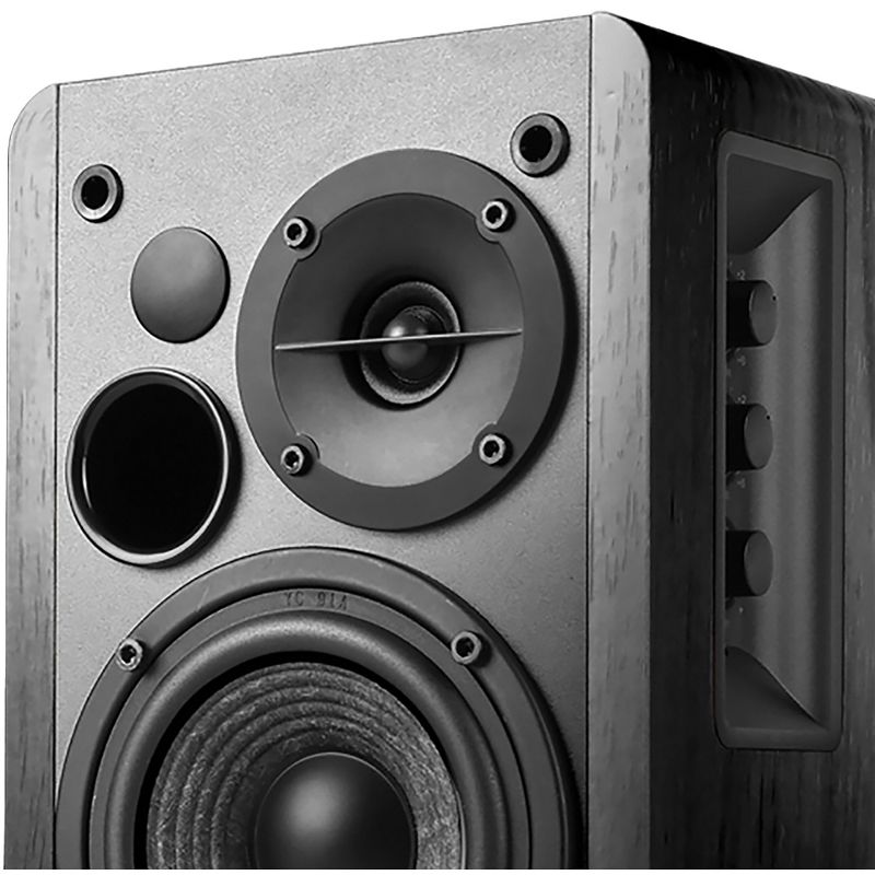 Edifier® R1280DB 42-Watt-RMS Amplified Bluetooth® Bookshelf Speaker System, 2 of 7