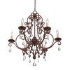 Generation Lighting Chateau Mocha Bronze Crystal Chandelier - 3 of 4