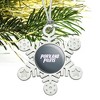 Portland Secondary Logo Metal Snowflake Christmas Tree Holiday Ornament - 2 of 3