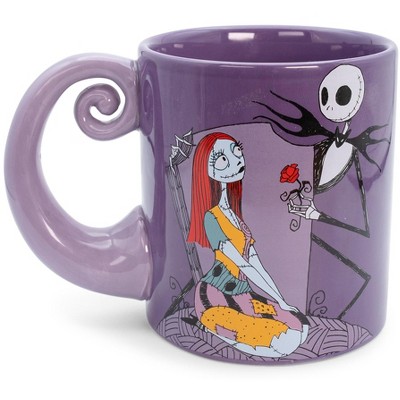 Silver Buffalo Disney Nightmare Before Christmas Splatter Characters  Ceramic Stacking Mug Set : Target