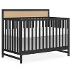 Dream On Me Kai Convertible Crib - Matte Black - image 2 of 3