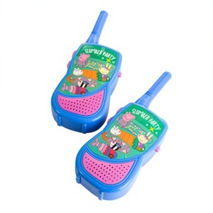 Peppa Pig 2 Piece Walkie Talkie Set with Built-in Flashlight - 1 of 4