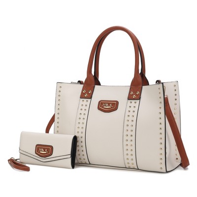 MKF Collection Davina Vegan Leather Women’s Tote Bag with wallet by Mia K